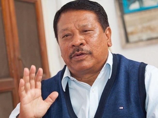 कांग्रेस सभापतिमा उम्मेदवारी दर्ता गर्ने नेता सिंहको घोषणा